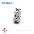 15Amp Duplex Receptacle USB Charger & TR